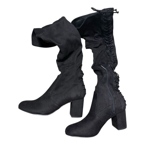 Charles By Charles David Women's Ollie Stretch Black Over the Knee Boot Sz 6 - Picture 4 of 9